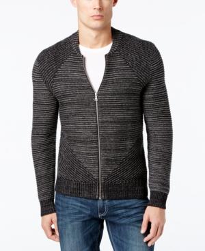 Inc International Concepts Men's Variable Striped Sweater, Created For Macy's