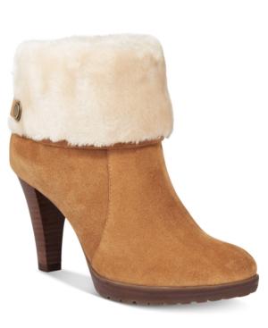 Anne Klein Teamy Cuff Dress Booties