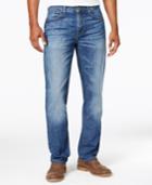 Tommy Hilfiger Men's Straight-fit Medium Wash Jeans