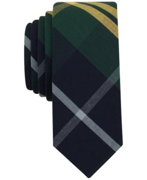 Original Penguin Men's Graves Plaid Slim Tie