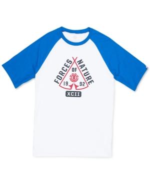 Element Men's Shelter Graphic-print Raglan T-shirt