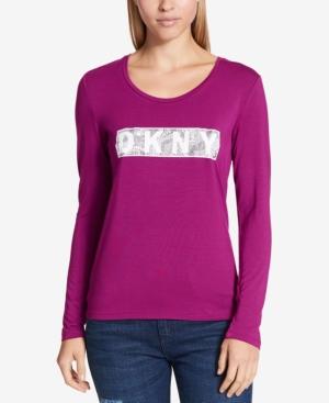 Dkny Logo-print Top
