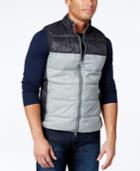 Armani Jeans Logo Colorblock Puffer Vest