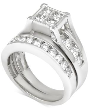 Diamond Quad Bridal Set (2 Ct. T.w.) In 14k White Gold