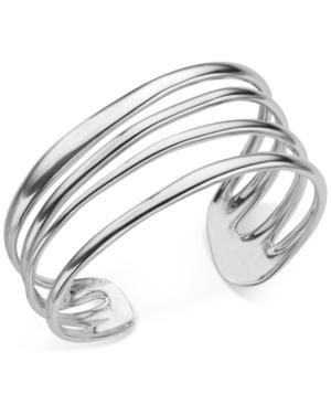 Nambe Multi-band Cuff Bracelet In Sterling Silver, Only At Macy's