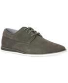 Calvin Klein Kellen Suede Wedge Lace Up
