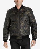 Lucky Brand Men's Camo Varsity Jacket
