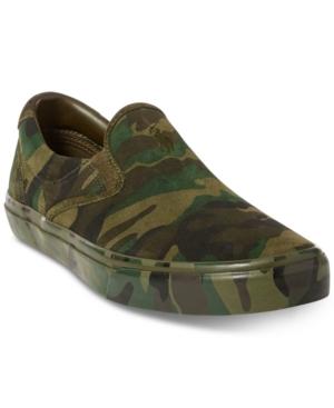 Polo Ralph Lauren Men's Thompson Suede Slip-on Sneakers Men's Shoes