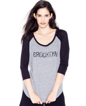 Rachel Rachel Roy Graphic Raglan T-shirt