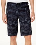 Armani Exchange Men's Textured Camo Shorts