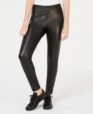 Ultra Flirt By Ikeddi Juniors' Faux-leather Leggings