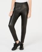 Ultra Flirt By Ikeddi Juniors' Faux-leather Leggings