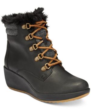 Sperry Women's Luca Peak Cold Weather Lace-up Wedge Ankle Boots Women's Shoes