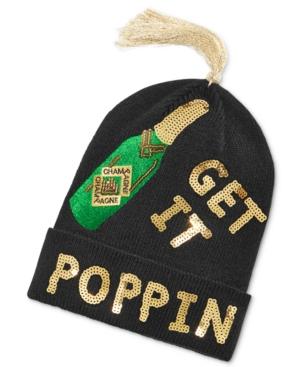 Celebrate Shop Sequined Beanie, Only At Macy's