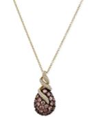 Le Vian Chocolatier Chocolate Diamond Pendant Necklace (1-1/8 Ct. T.w.) In 14k Gold