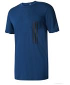 Adidas Men's Three-stripe Climalite T-shirt