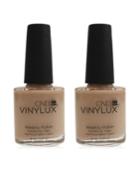Creative Nail Design Vinylux Powder My Nose Nail Polish Duo (two Items), 0.5-oz, From Purebeauty Salon & Spa