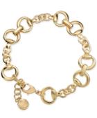 Charter Club Gold-tone Horsebit Link Bracelet, Created For Macy's