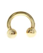 Bodifine 9 Carat Gold Eyebrow Ring