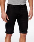 Gstar Men's 3301 Super-slim-fit Gray Denim Shorts