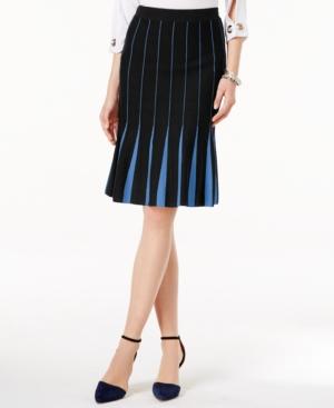 Olivia & Grace Pleated Sweater Skirt