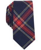 Bar Iii Men's Adams Plaid Slim Tie, Only At Macy's