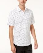 American Rag Men's Slim-fit Mini-pine Tree Shirt, Created For Macy's