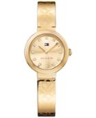 Tommy Hilfiger Women's Sophisticated Sport Gold-tone Stainless Steel Bangle Bracelet Watch 28mm 1781720