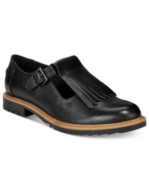 Clarks Collection Women's Griffin Mia Oxford Flats Women's Shoes