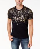 Inc International Concepts Men's Gold-foil T-shirt, Created For Macy's