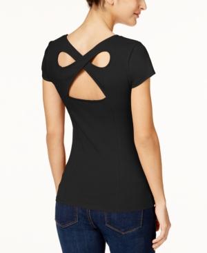 Energie Juniors' Lucia Back-cutout T-shirt