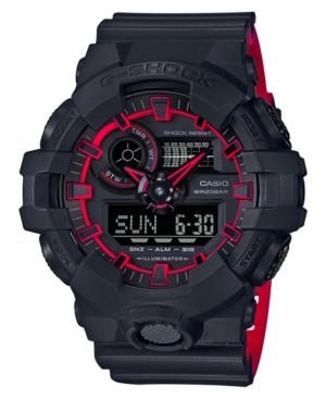 G-shock Men's Analog-digital Black Resin Strap Watch 54mm
