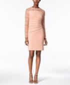 Ivanka Trump Lace-trim Sheath Dress