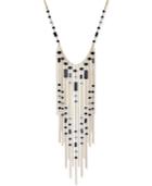 Inc International Concepts Stone Fringe Necklace, Only At Macy's