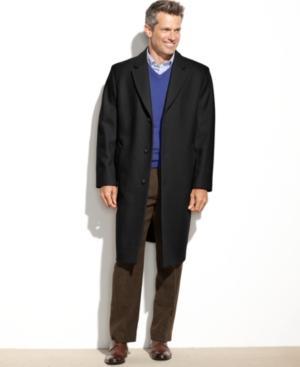 London Fog Signature Wool-blend Overcoat