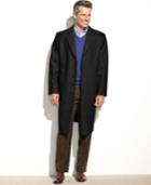 London Fog Signature Wool-blend Overcoat