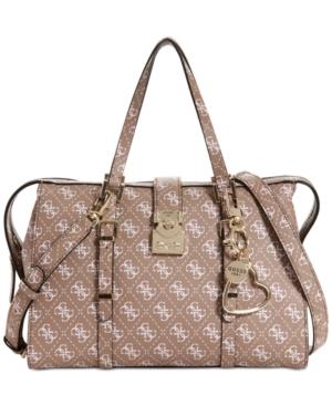 Guess Joslyn Medium Signature Satchel