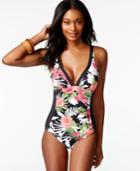 Tommy Bahama Tropic-print One-piece Swimsuit Women's Swimsuit