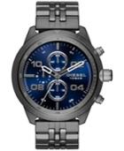 Diesel Men's Chronograph Gunmetal Stainless Steel Bracelet Watch 50x53mm Dz4442