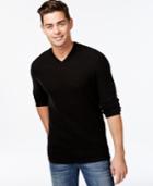 Inc International Concepts Zirconia Tonal Stripe Merino Blend Sweater