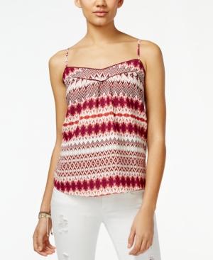Jessica Simpson Shelby Ikat-print Tank Top