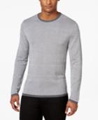 Alfani Men's Textured Striped Sweater, Only At Macy's
