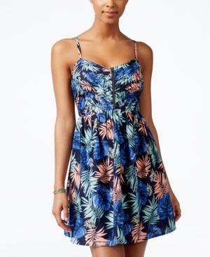Roxy Juniors' Shore Thing Printed A-line Dress