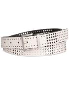 Calvin Klein Perforated Reversible Leather Belt