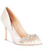 Badgley Mischka Marcela Embellished Evening Pumps Women's Shoes