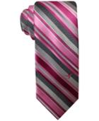Susan G. Komen Men's Multi-stripe Tie & Lapel Pin Set