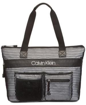 Calvin Klein Tabbie Mesh Tote
