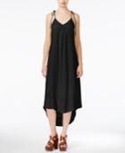 Bar Iii Tie-strap Maxi Dress, Only At Macy's