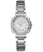 Bulova Women's Diamond Accent Stainless Steel Bracelet Watch 30mm 96r200