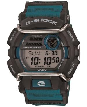G-shock Men's Digital Blue Resin Strap Watch 55x50mm Gd400-2